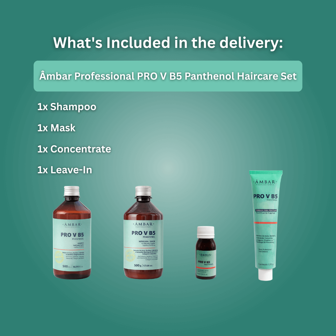 Âmbar Professional PRO V B5 Panthenol Haircare Set