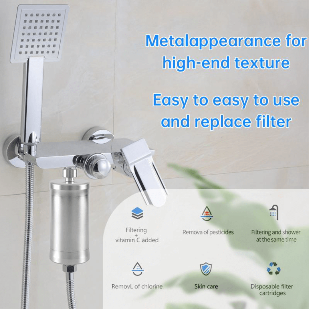 Vitamin-C Powered Shower Filter