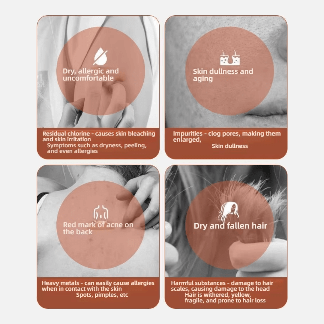 Vitamin-C Powered Shower Filter