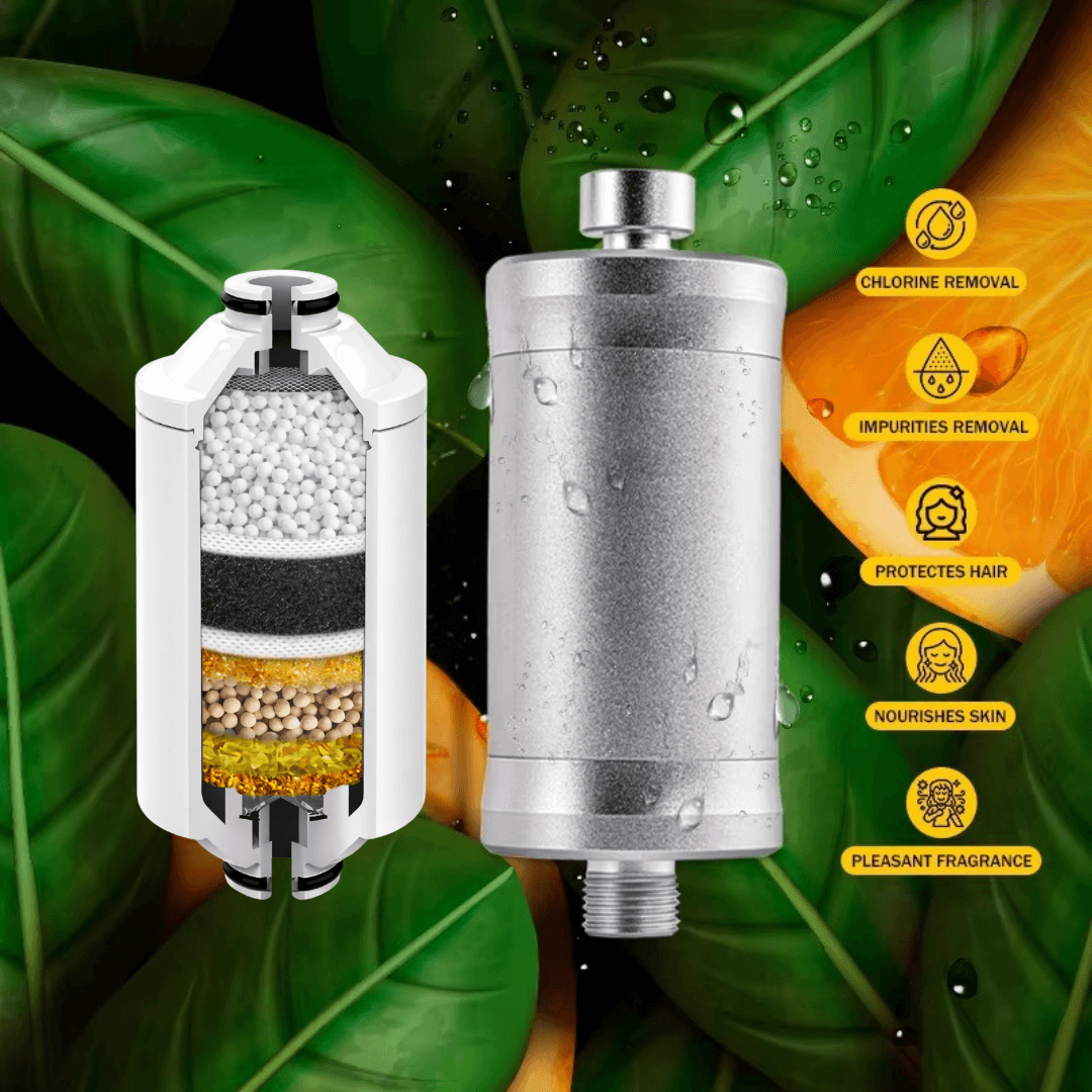 Vitamin-C Powered Shower Filter