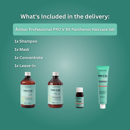 Âmbar Professional PRO V B5 Panthenol Haircare Set