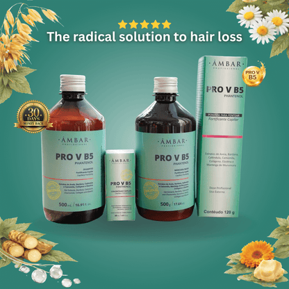 Âmbar Professional PRO V B5 Panthenol Haircare Set